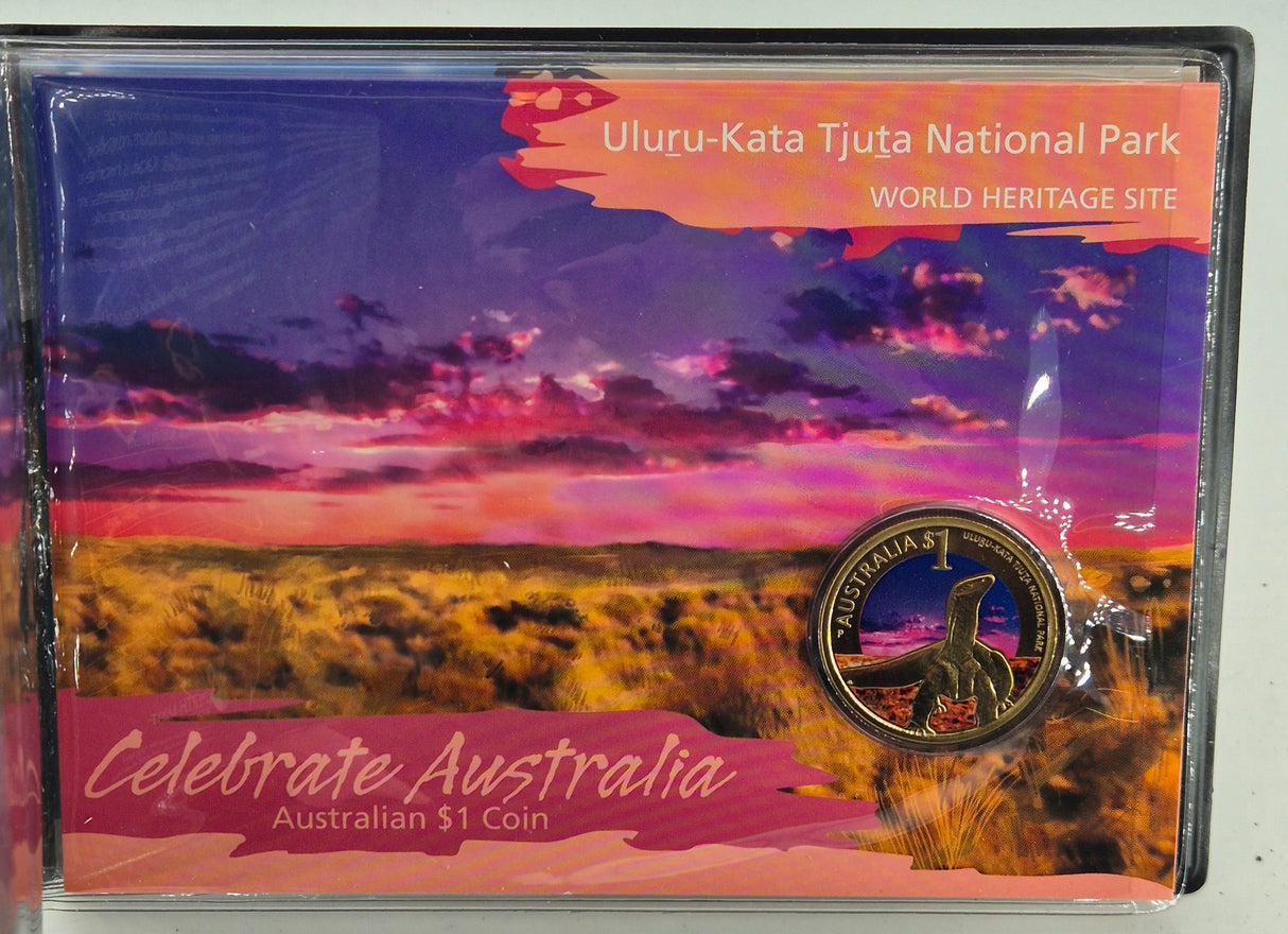 2012 Celebrate Australia $1 Coin Folder (5-Coin Set)