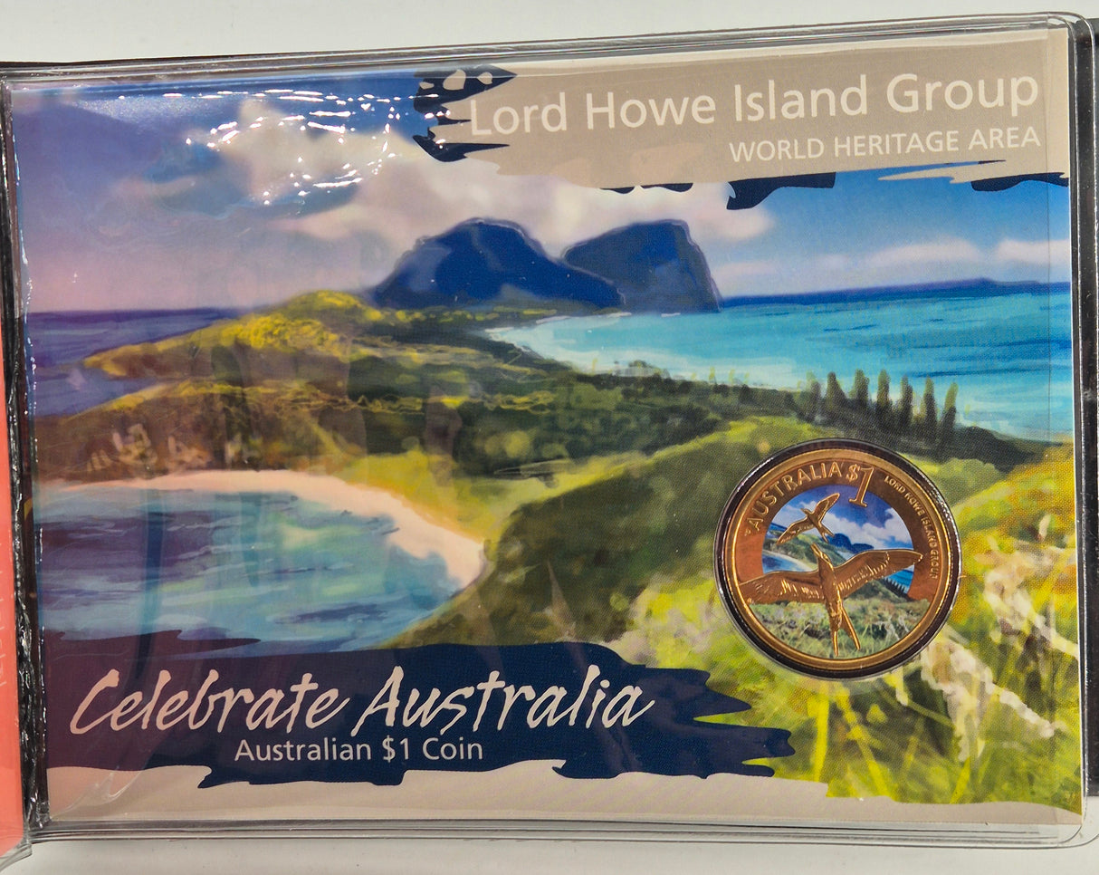 2012 Celebrate Australia $1 Coin Folder (5-Coin Set)