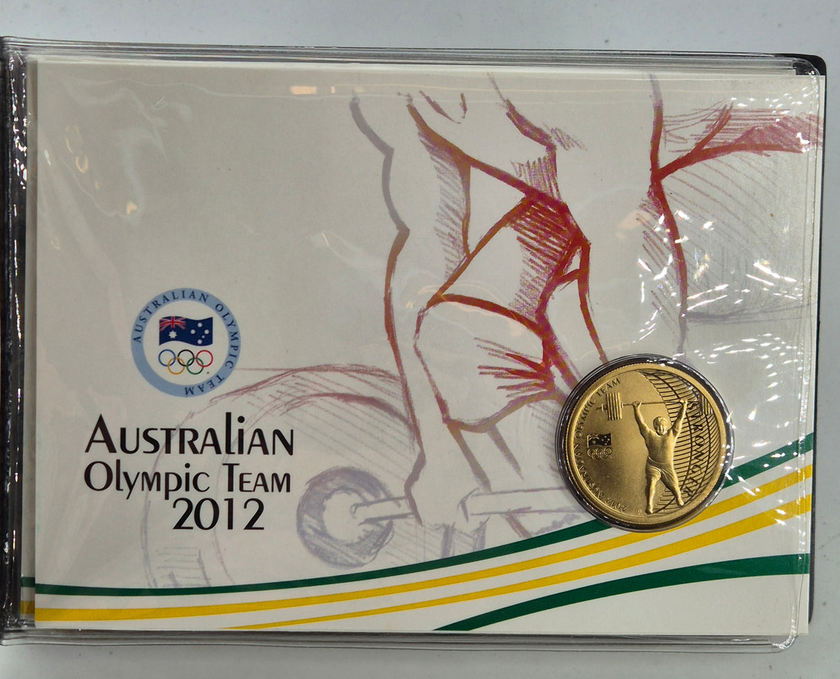 2012 Australian Olympic Team $1 Coin Folder (5-Coin Set)