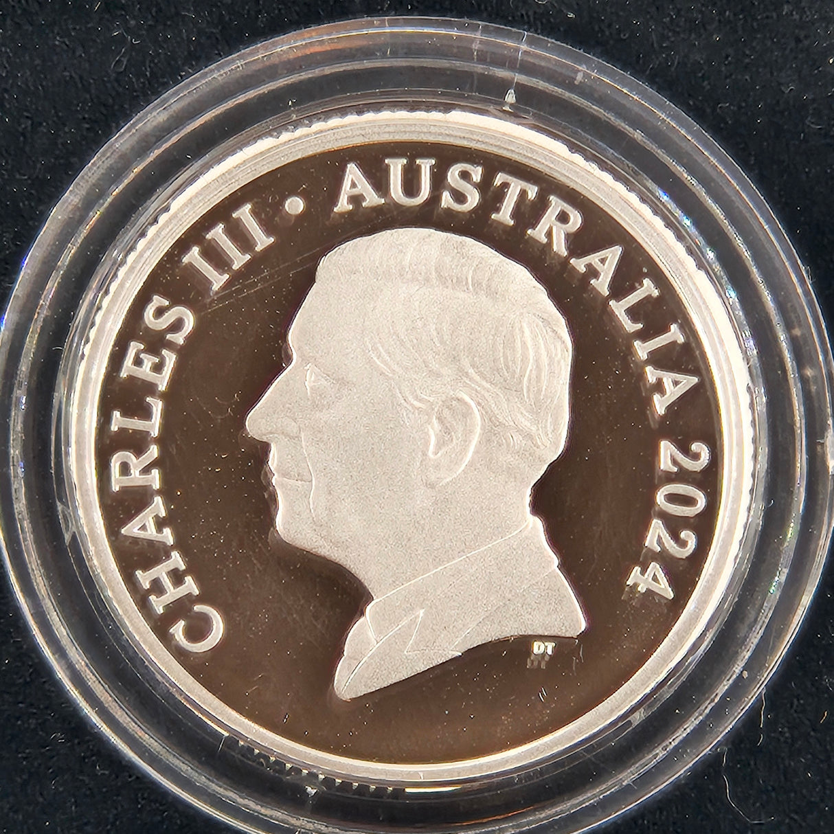 2024 $1 Bluey Fine Silver Coloured Proof Coin