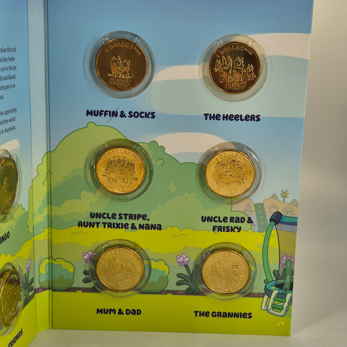 2024 $1 Bluey Coin Set in Folder