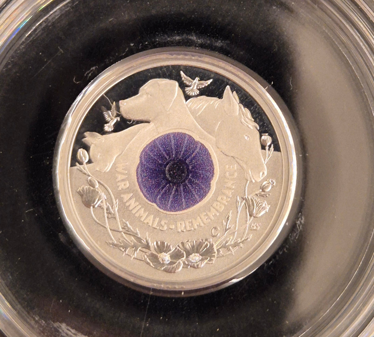 2024 $2 Silver Proof Coin – Remembrance War Animals (‘C’ Mintmark)