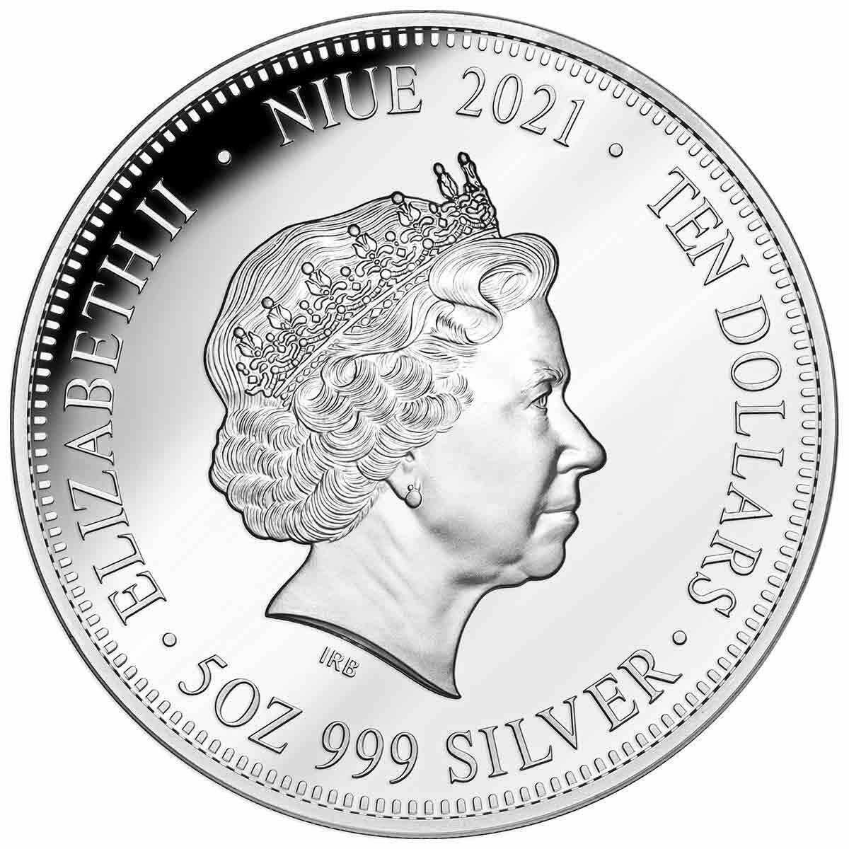 2021 5oz Silver Proof Coin – Parrots of Australia (World Money Fair Edition)