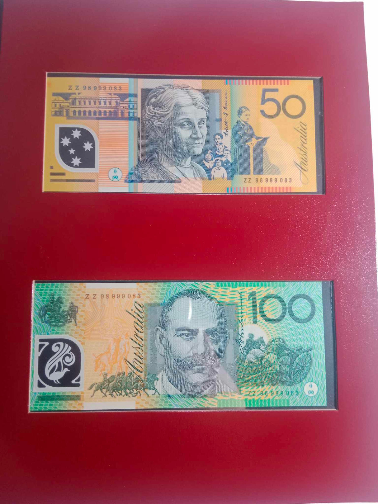 1998 Australian Note and Decimal Coin Collection.