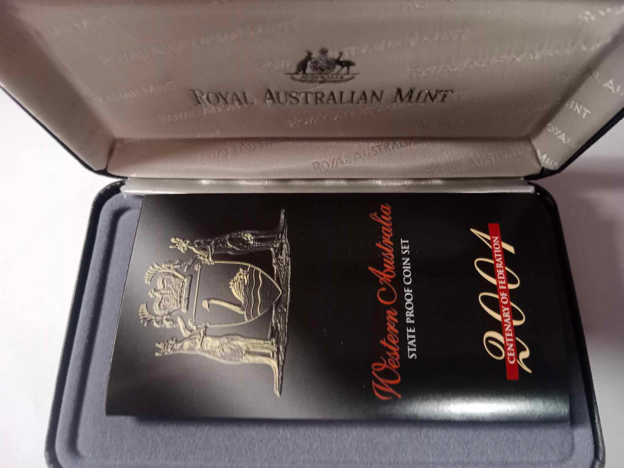 2001 State Series. 3 Coin Proof Set. Western Australia
