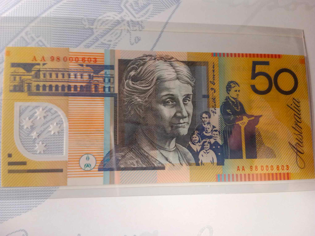 1998 Uncirculated Note Premium Edition. NPA