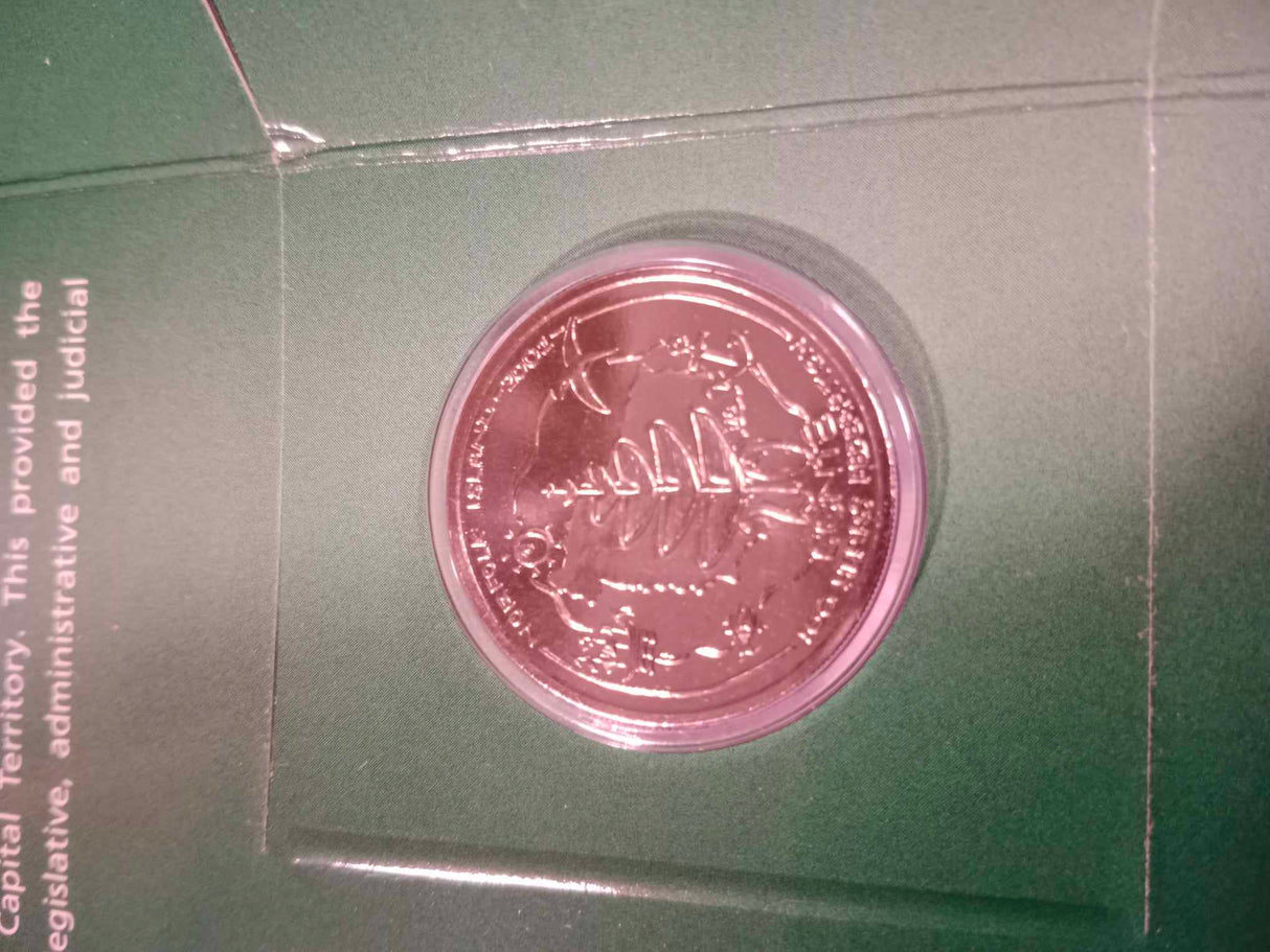 2001 State Series Uncirculated Three Coin Set. Norfolk Island