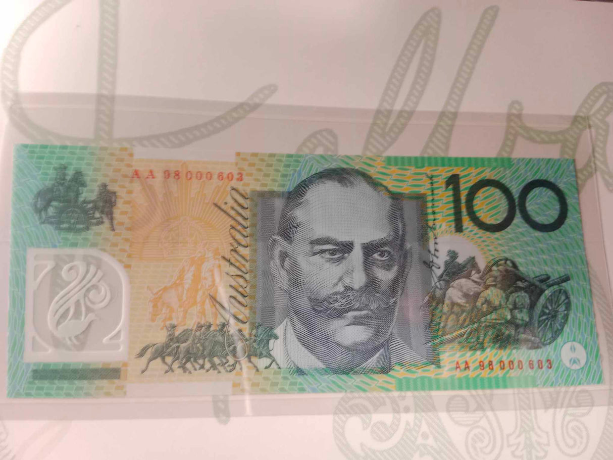 1998 Uncirculated Note Premium Edition. NPA