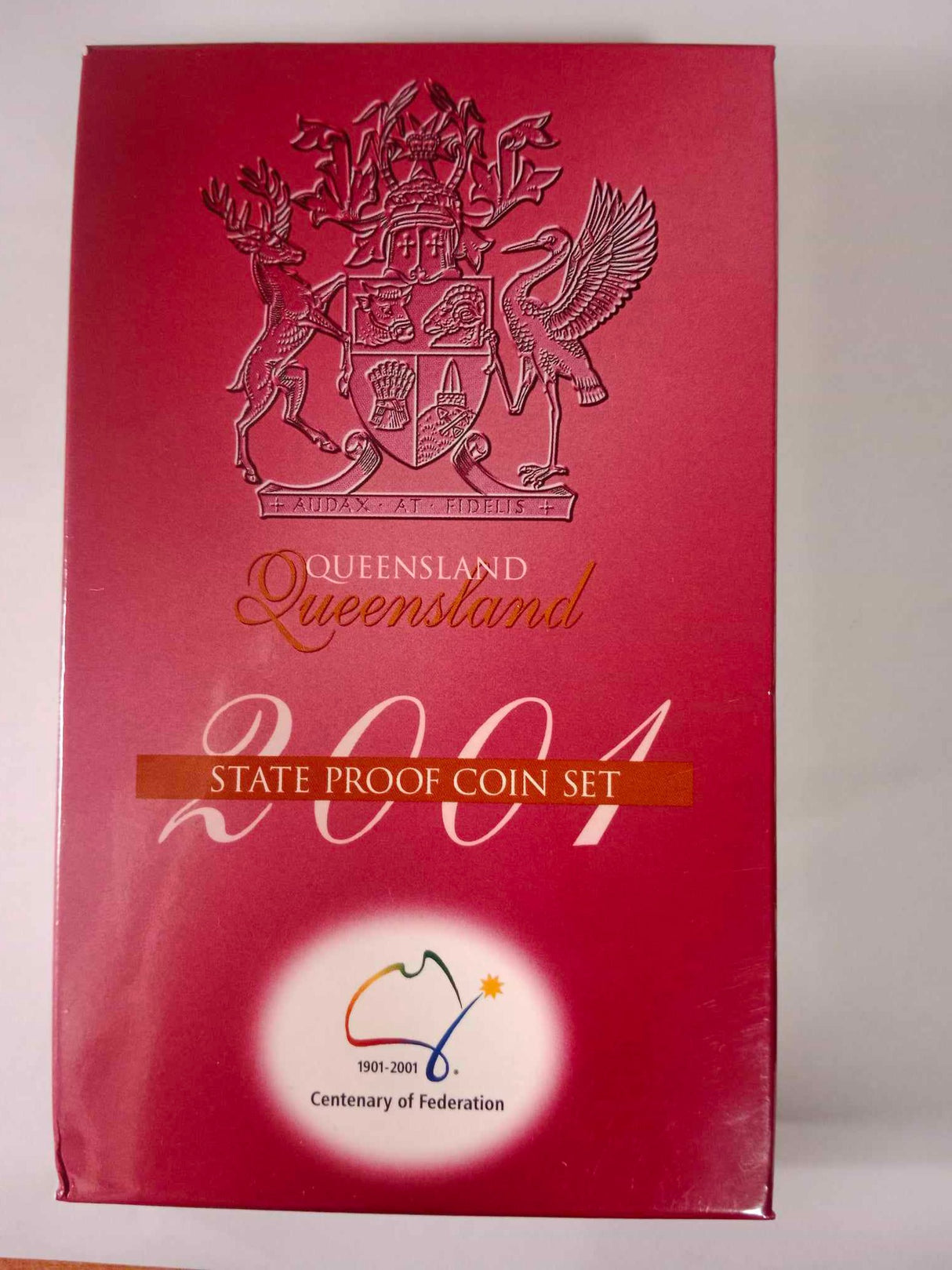 2001 State Series. 3 Coin Proof Set. Queensland