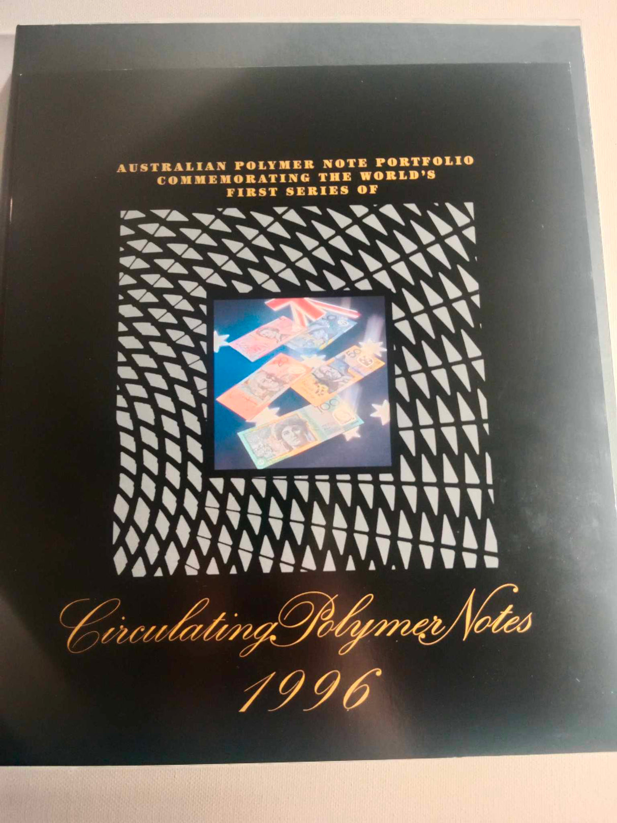 1996 Australian Polymer Note Portfolio. World's First Series of Circulating Polymer Notes