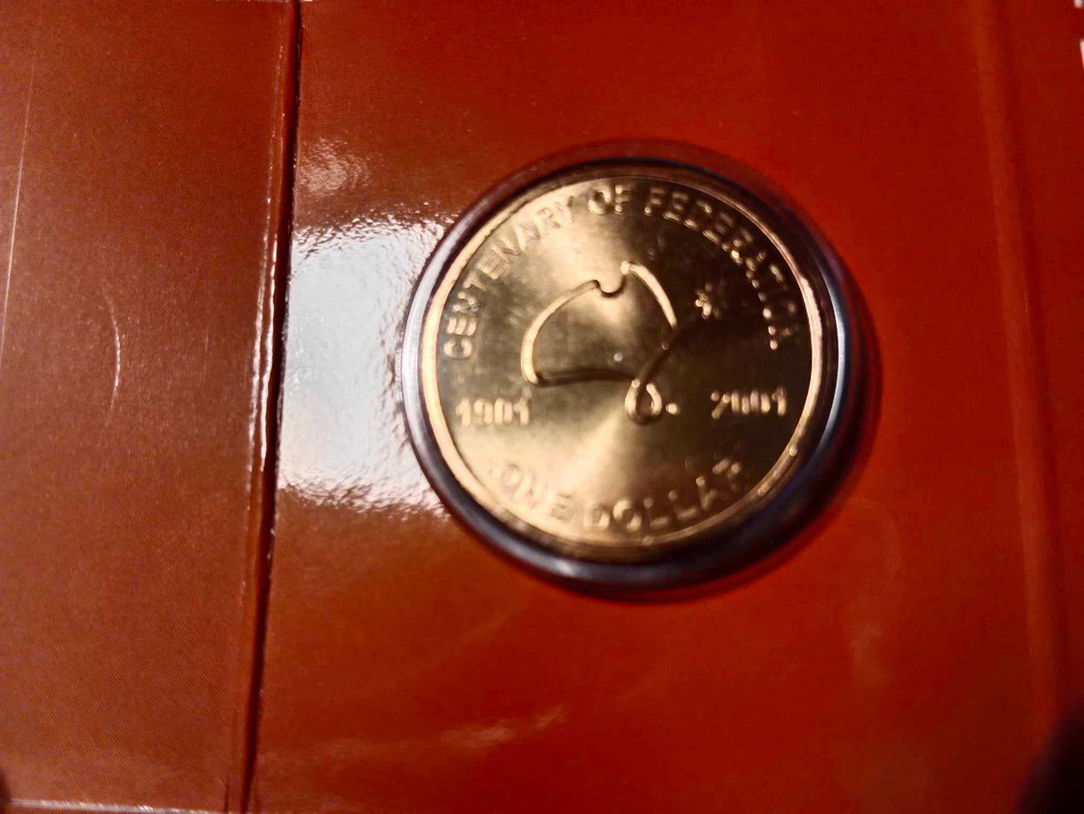 2001 State Series Uncirculated Three Coin Set. Northern Territory