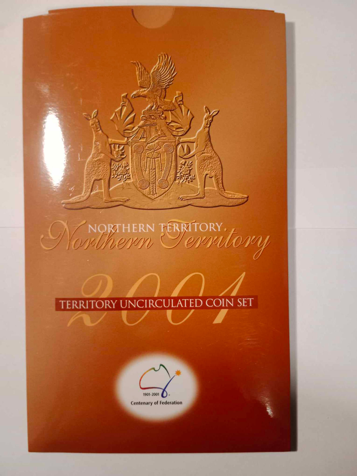 2001 State Series Uncirculated Three Coin Set. Northern Territory