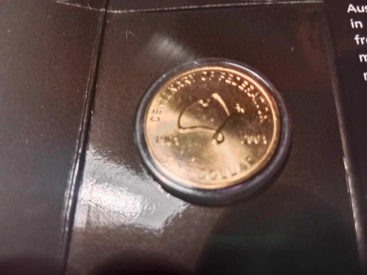 2001 State Series Uncirculated Three Coin Set. Western Australia.