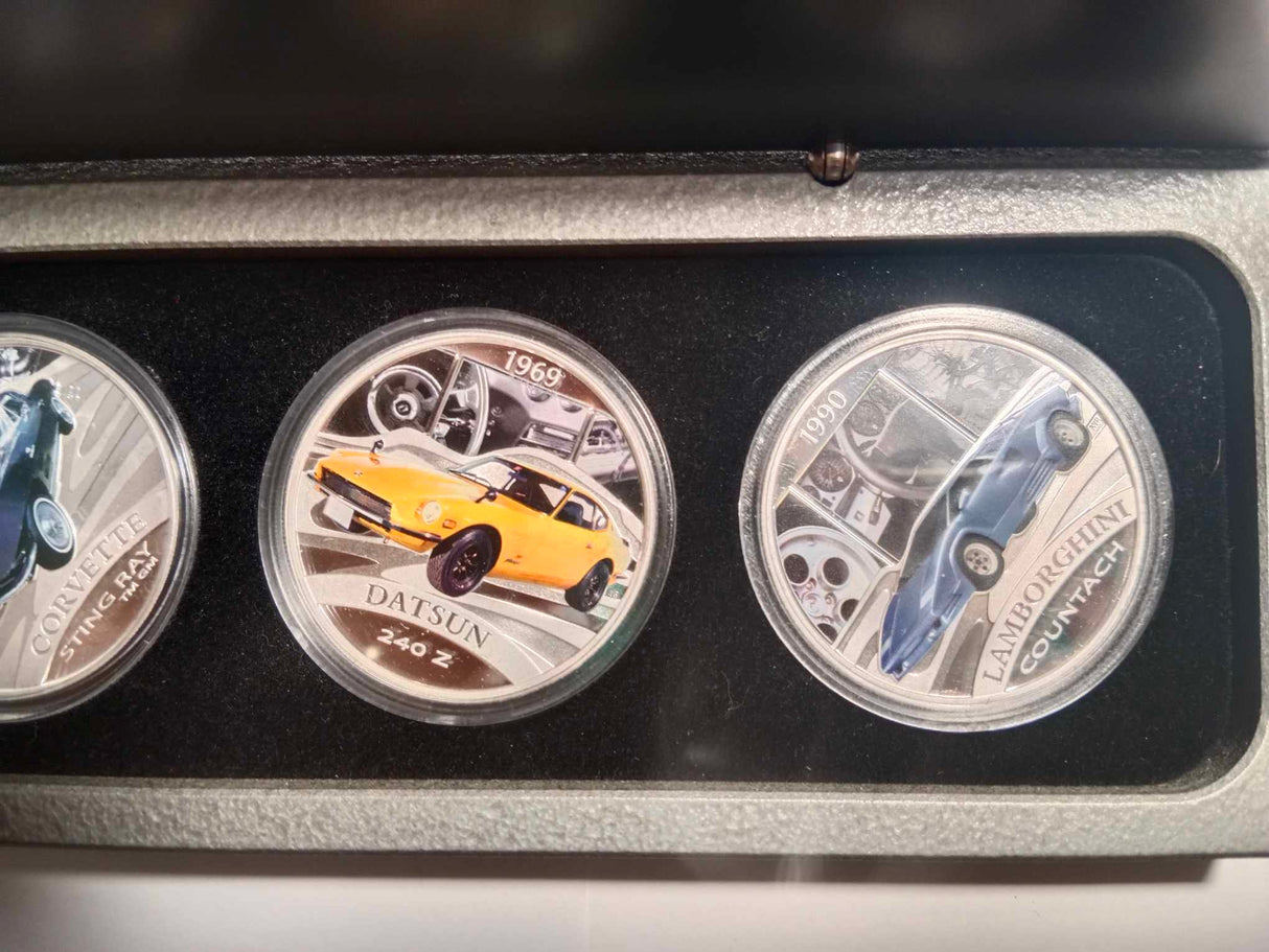 2006 International Classic Cars. 5 Coin Proof Set.