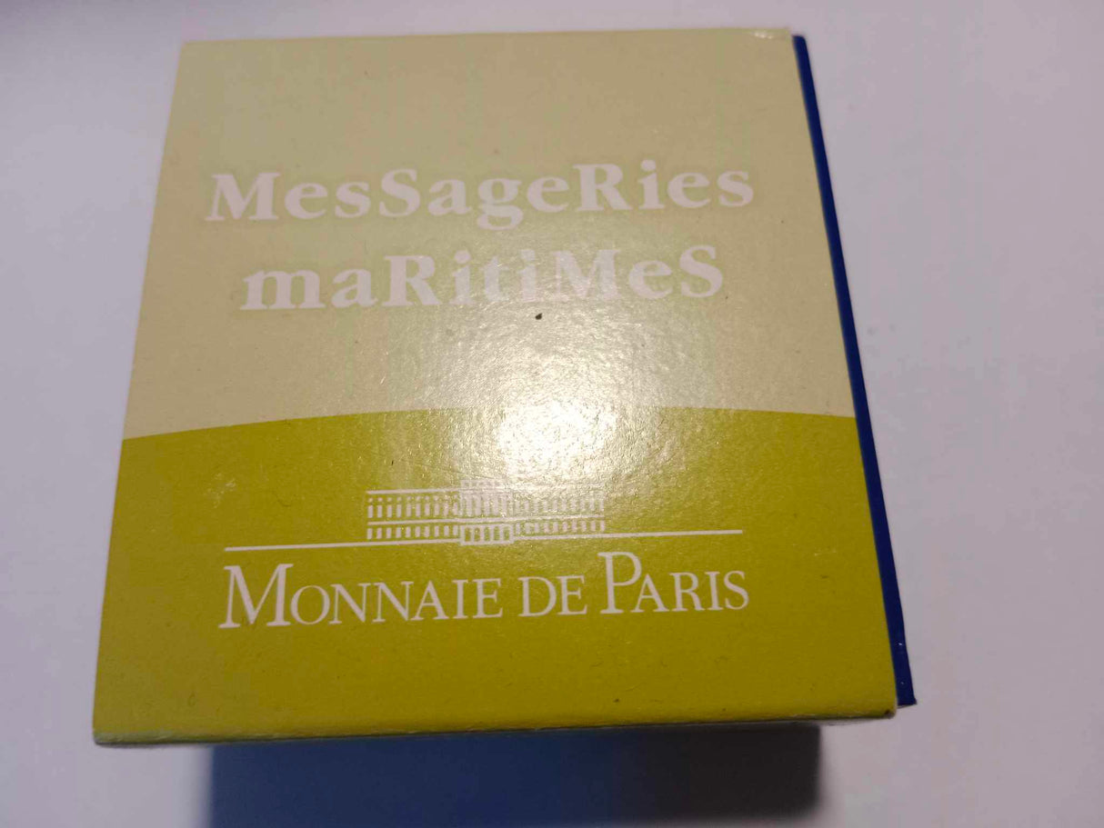 2004 1 1/2 Euro. MesSageRies MaRitiMes. Mint of Paris Silver Proof Coin.