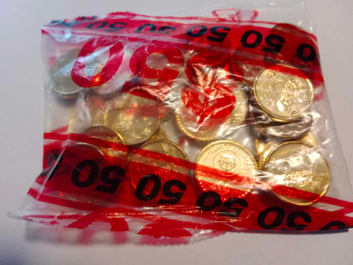 2016 $2 Changeover. Security Bag. 25 Uncirculated Coins.