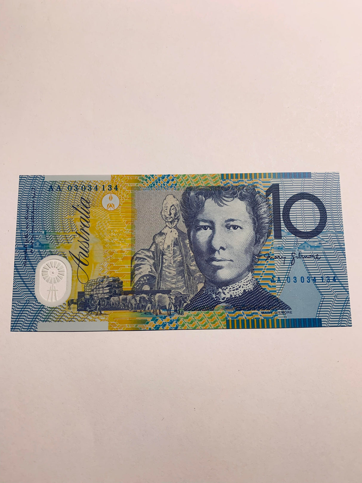 2003 $10 Banknote. First Prefix. Uncirculated. R320bL