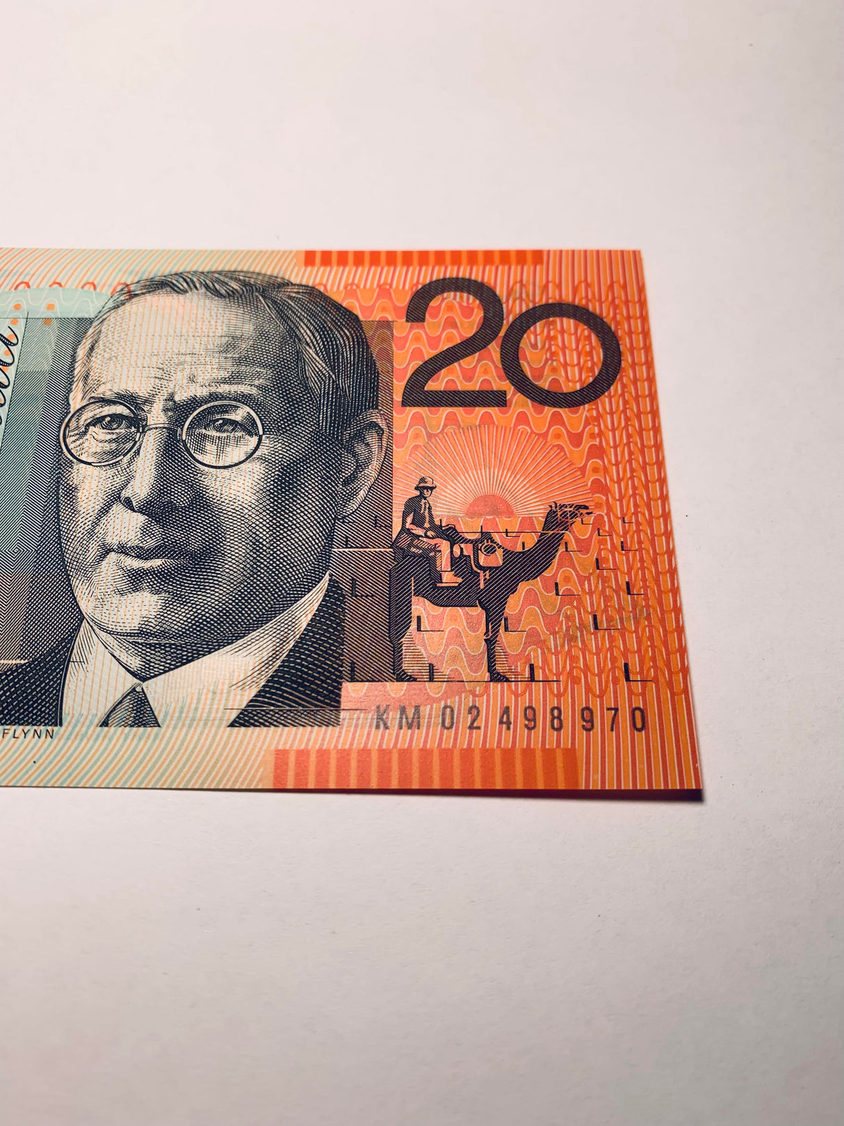 2002 $20 Banknote. Last Prefix. Uncirculated. R420aL