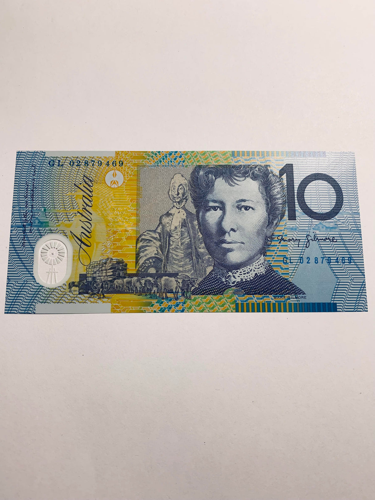 2002 $10 Banknote. Last Prefix. Uncirculated. R320aL