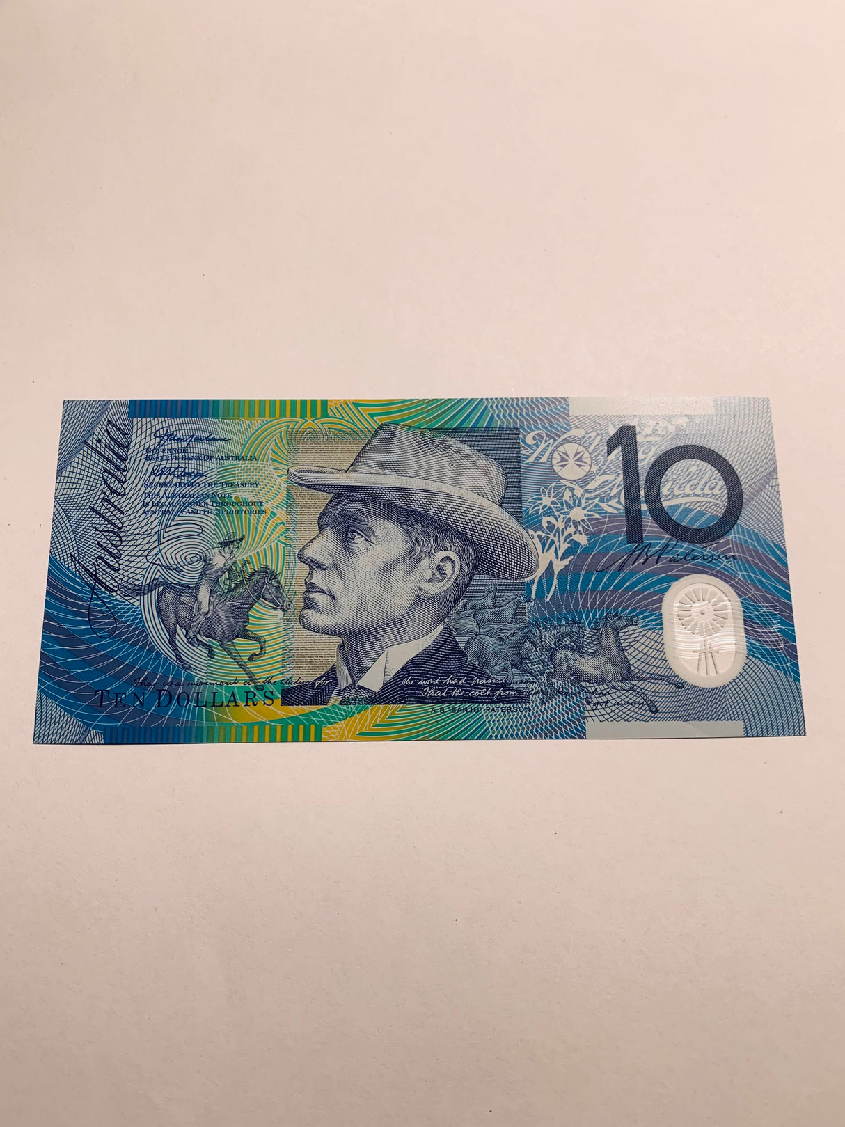 2002 $10 First Prefix Banknote. Uncirculated. R320aF