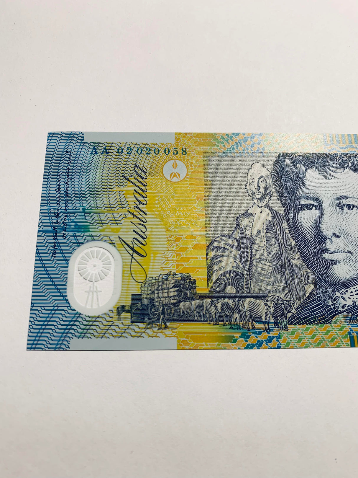 2002 $10 First Prefix Banknote. Uncirculated. R320aF