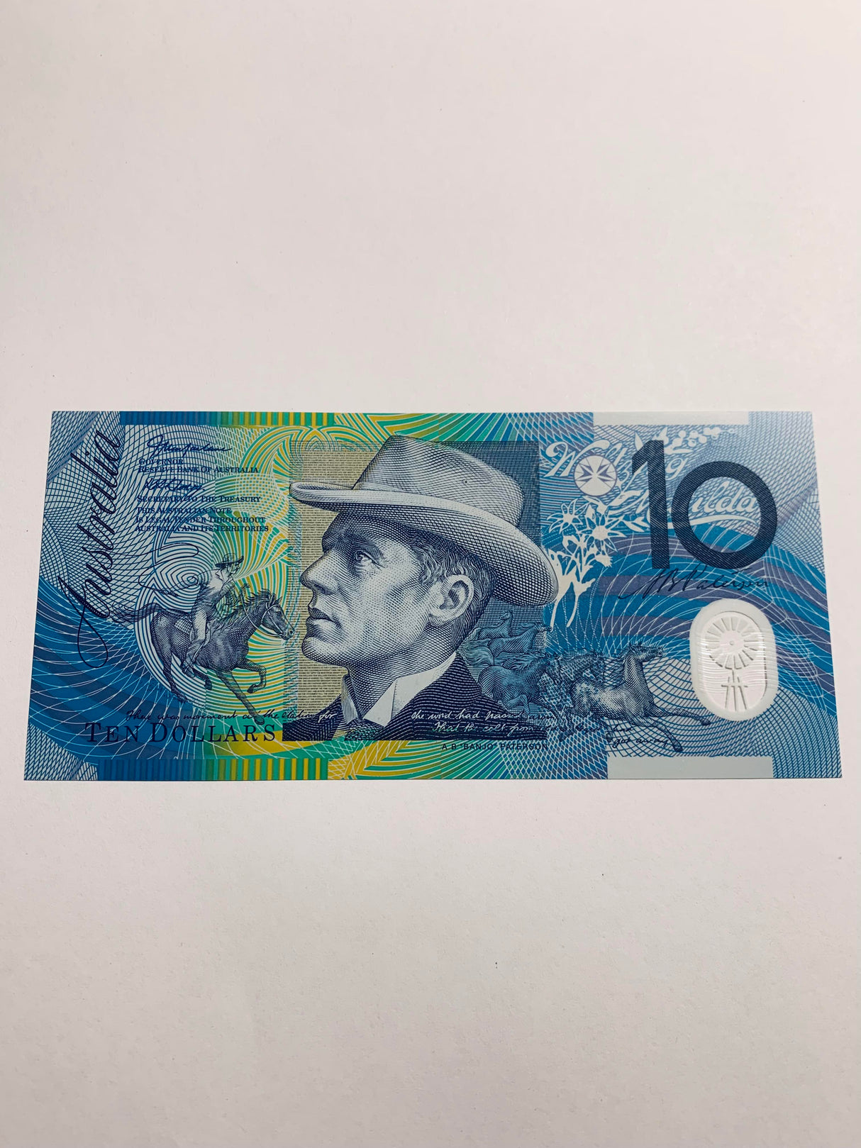 2002 $10 Banknote. Last Prefix. Uncirculated. R320aL