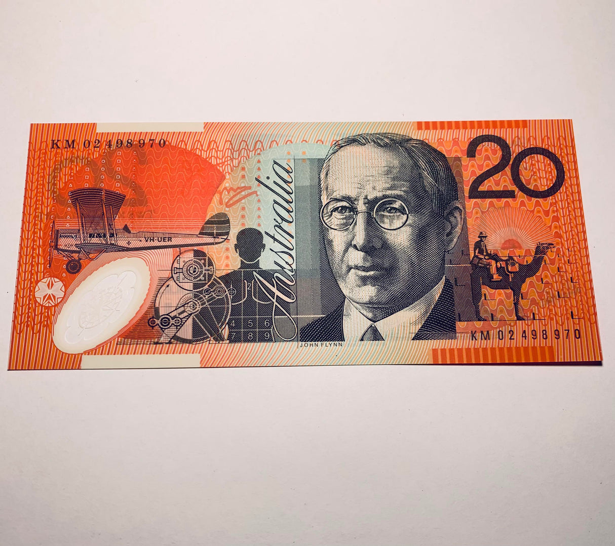 2002 $20 Banknote. Last Prefix. Uncirculated. R420aL