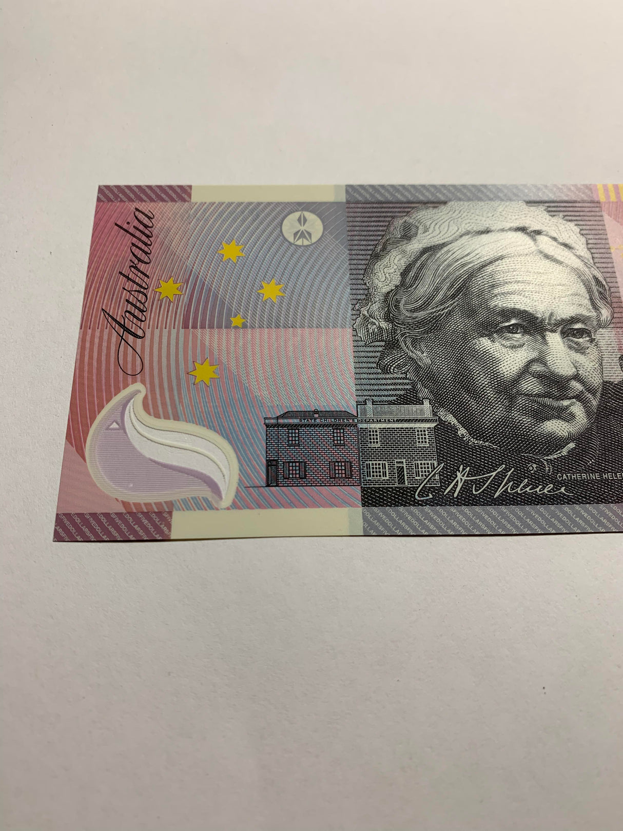 2001 $5 Banknote. First Prefix. Uncirculated. R219F