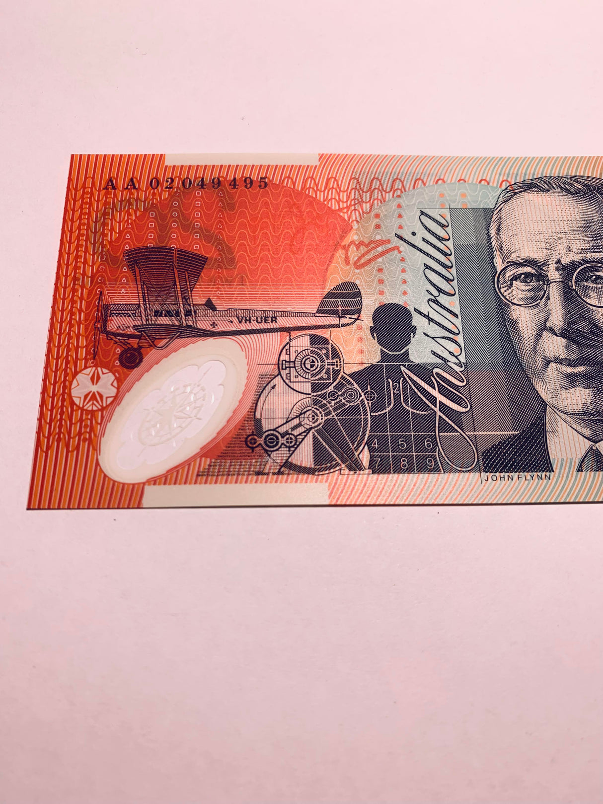 2002 $20 Banknote. First Prefix. Uncirculated. R420aF