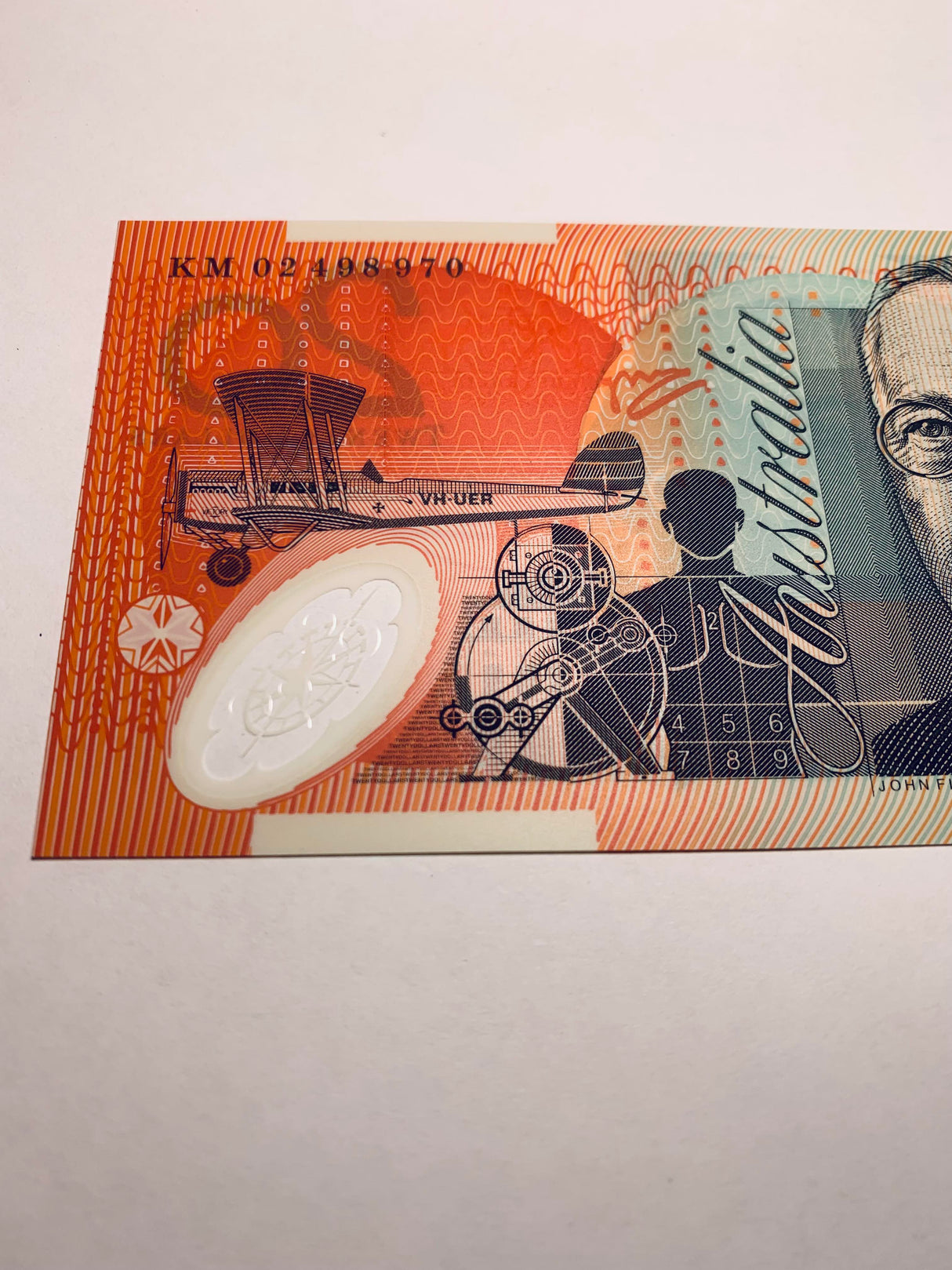 2002 $20 Banknote. Last Prefix. Uncirculated. R420aL