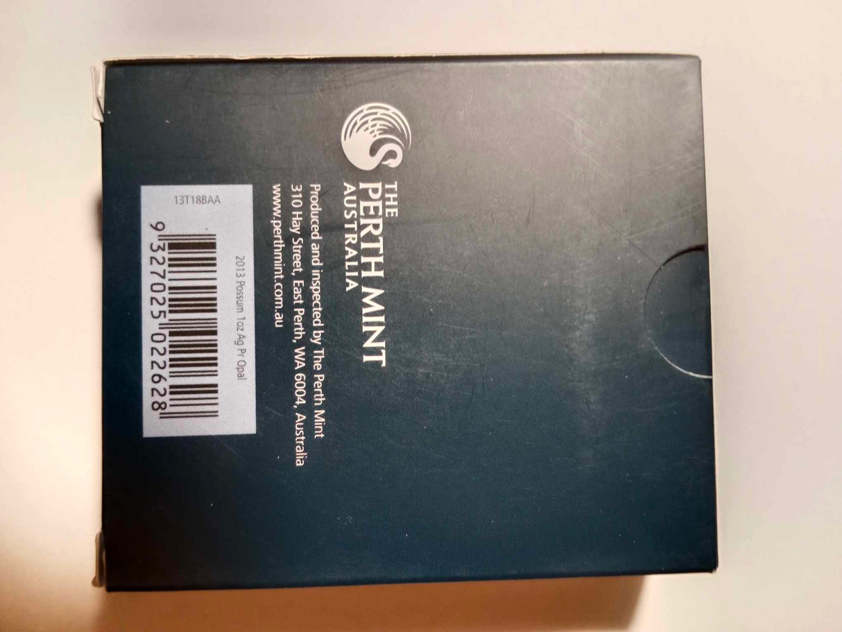 2013 $1 1oz Silver Proof Coin. Australian Opal Series. Pygmy Possum.