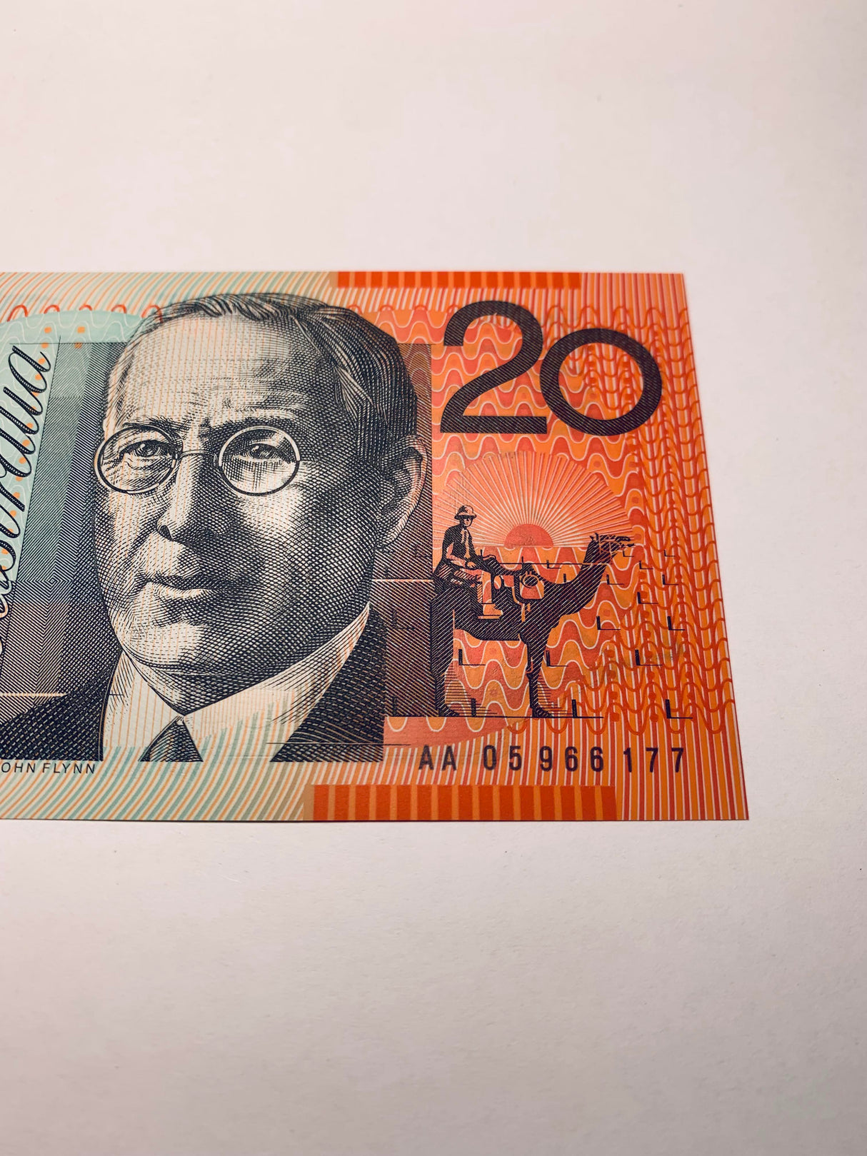 2005 $20 Banknote. First Prefix. Uncirculated. R420cF