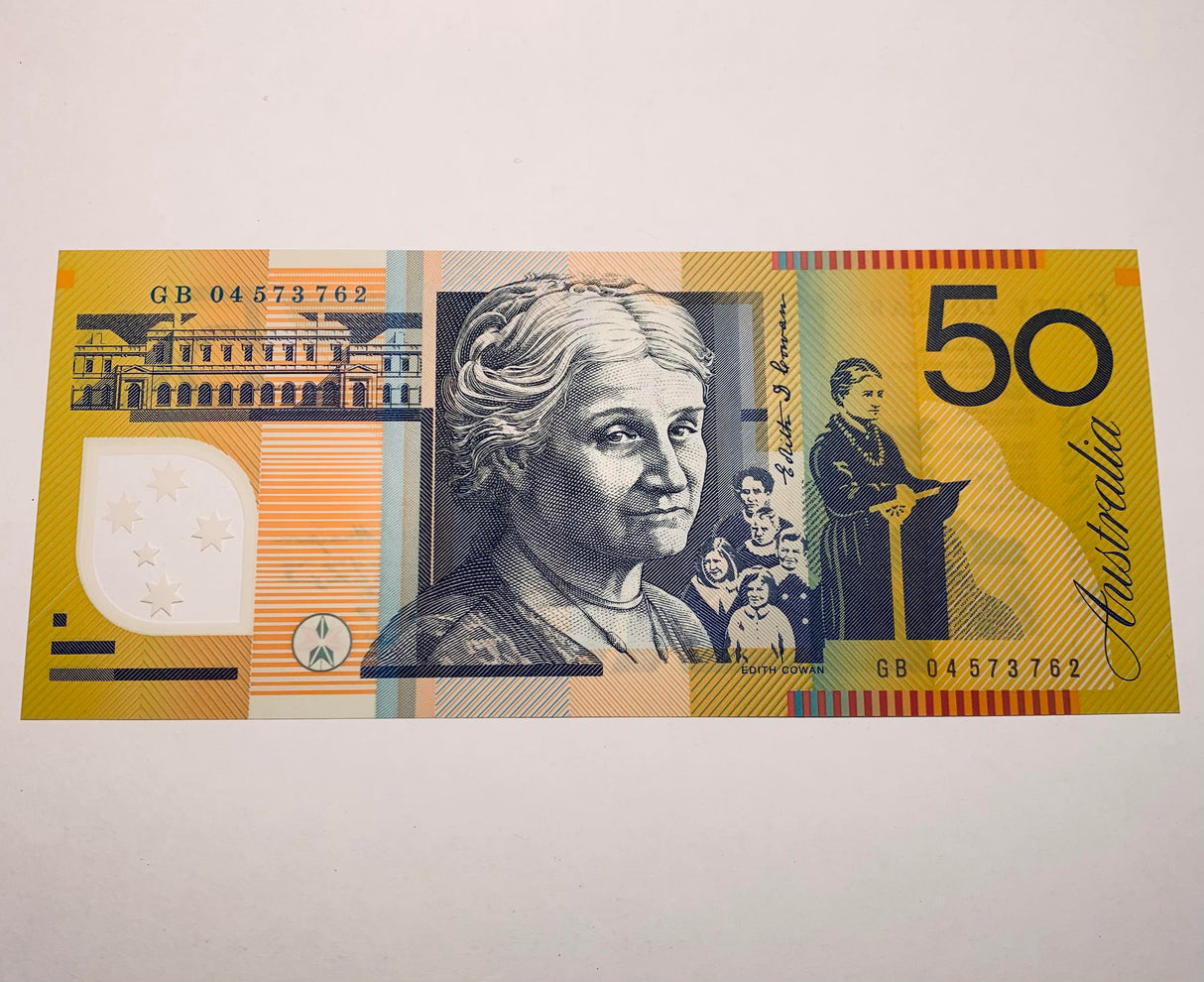 2004 $50 Banknote. Last Prefix. Uncirculated. R520bL