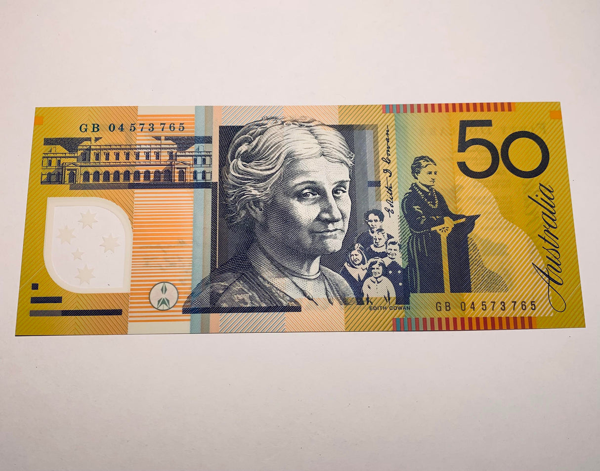 2004 $50 Banknote. Last Prefix. Uncirculated. R520bL