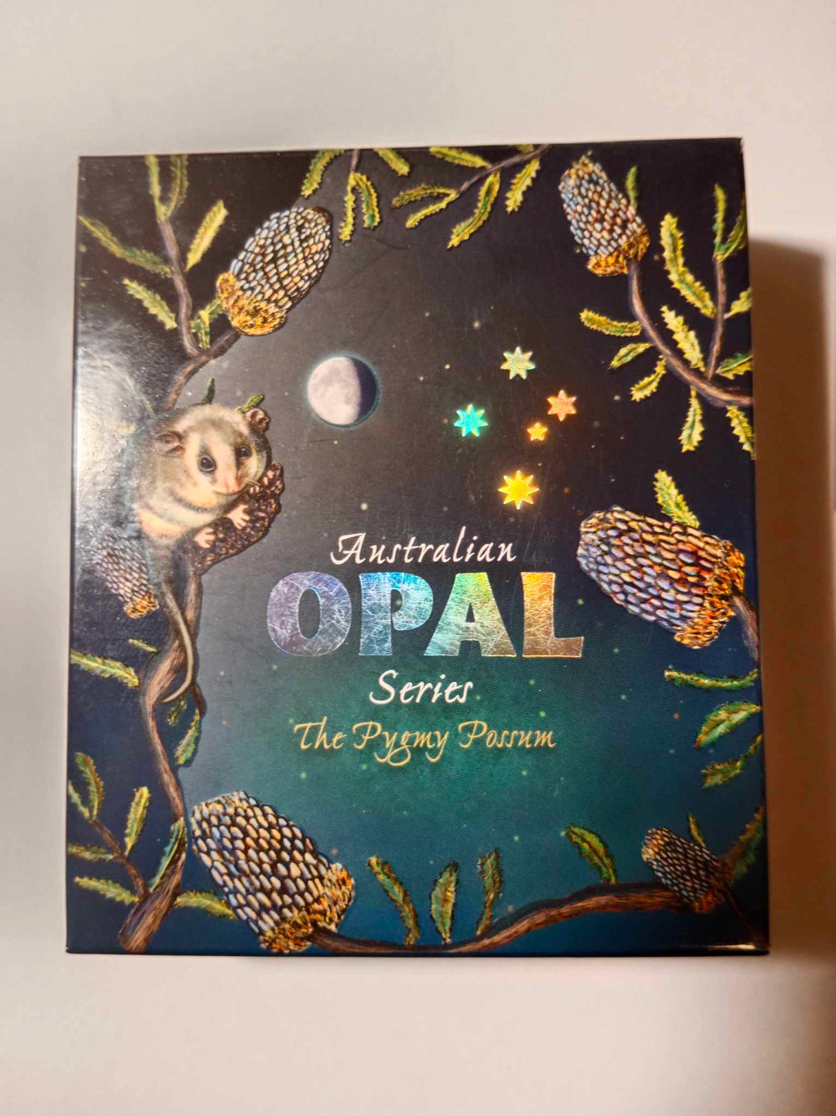 2013 $1 1oz Silver Proof Coin. Australian Opal Series. Pygmy Possum.