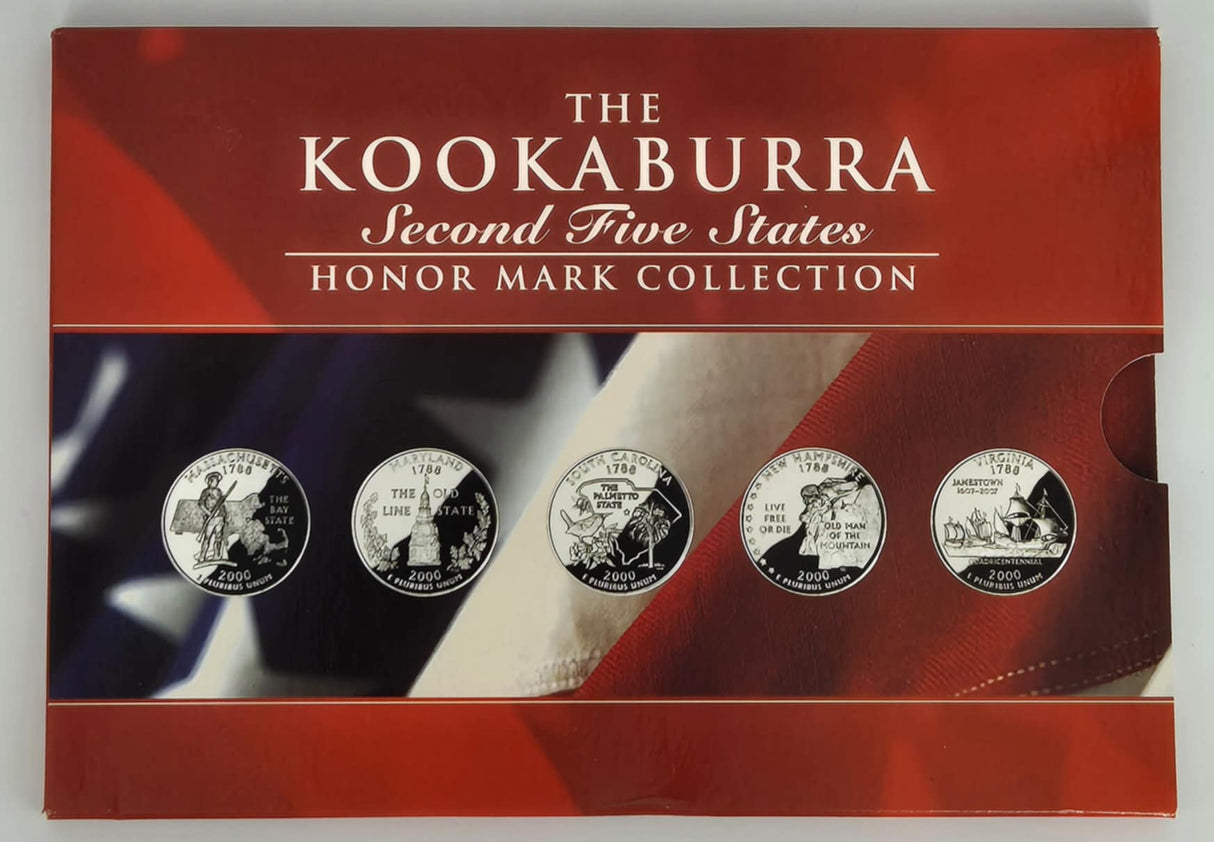 2000 Kookaburra Second Five States Honour Mark Collection