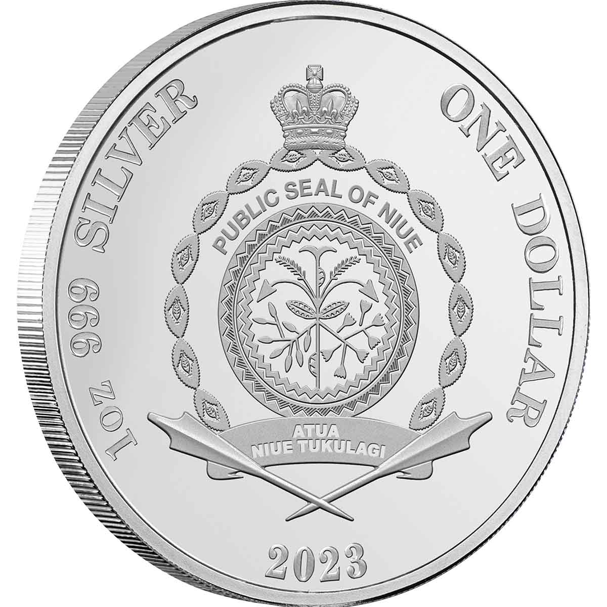 2023 $1 Captain Cook First Antarctic Crossing 250th Anniversary 1oz Silver Proof Coin