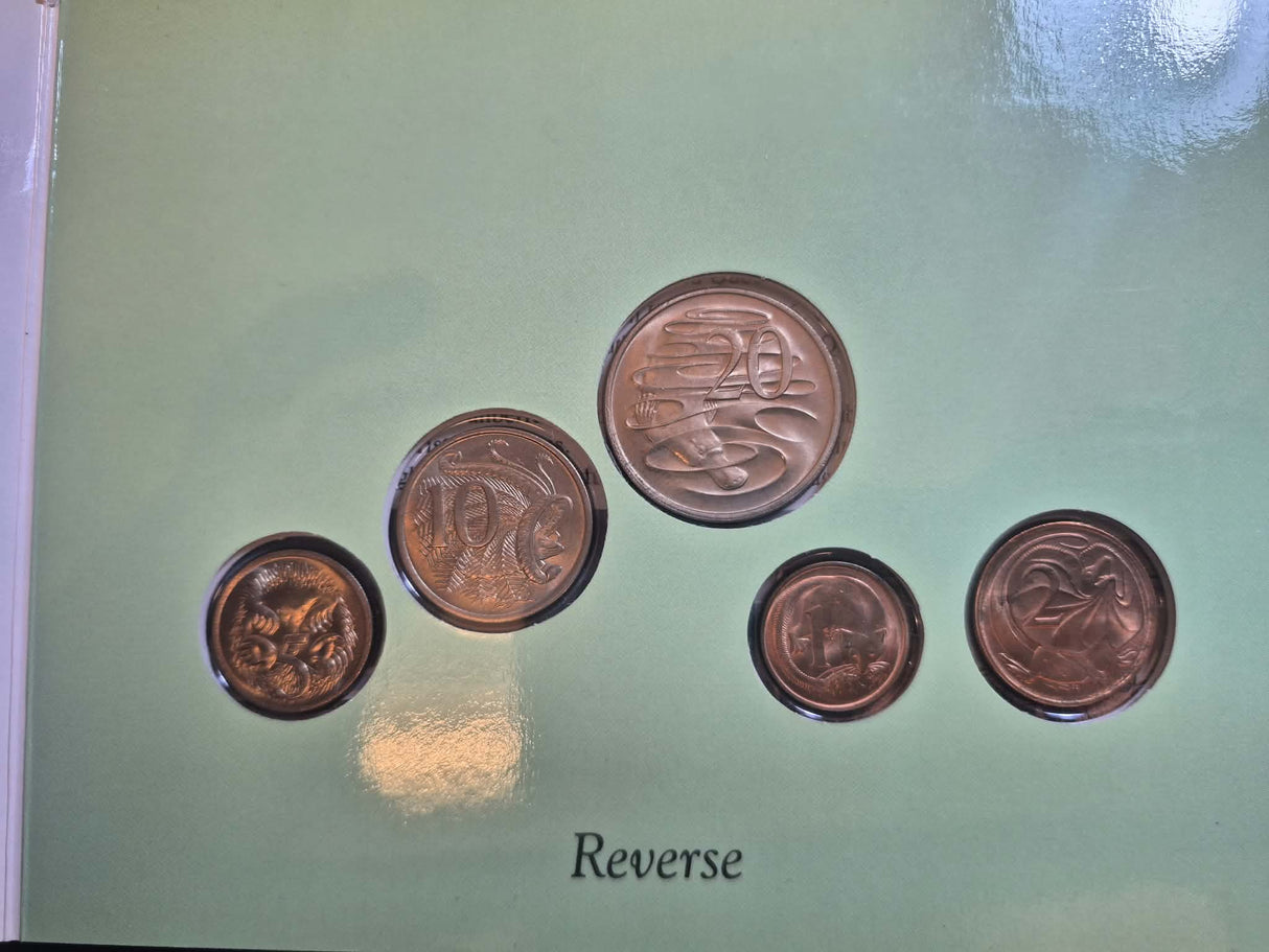 1967 Australian Uncirculated Set. Sherwood Issue.