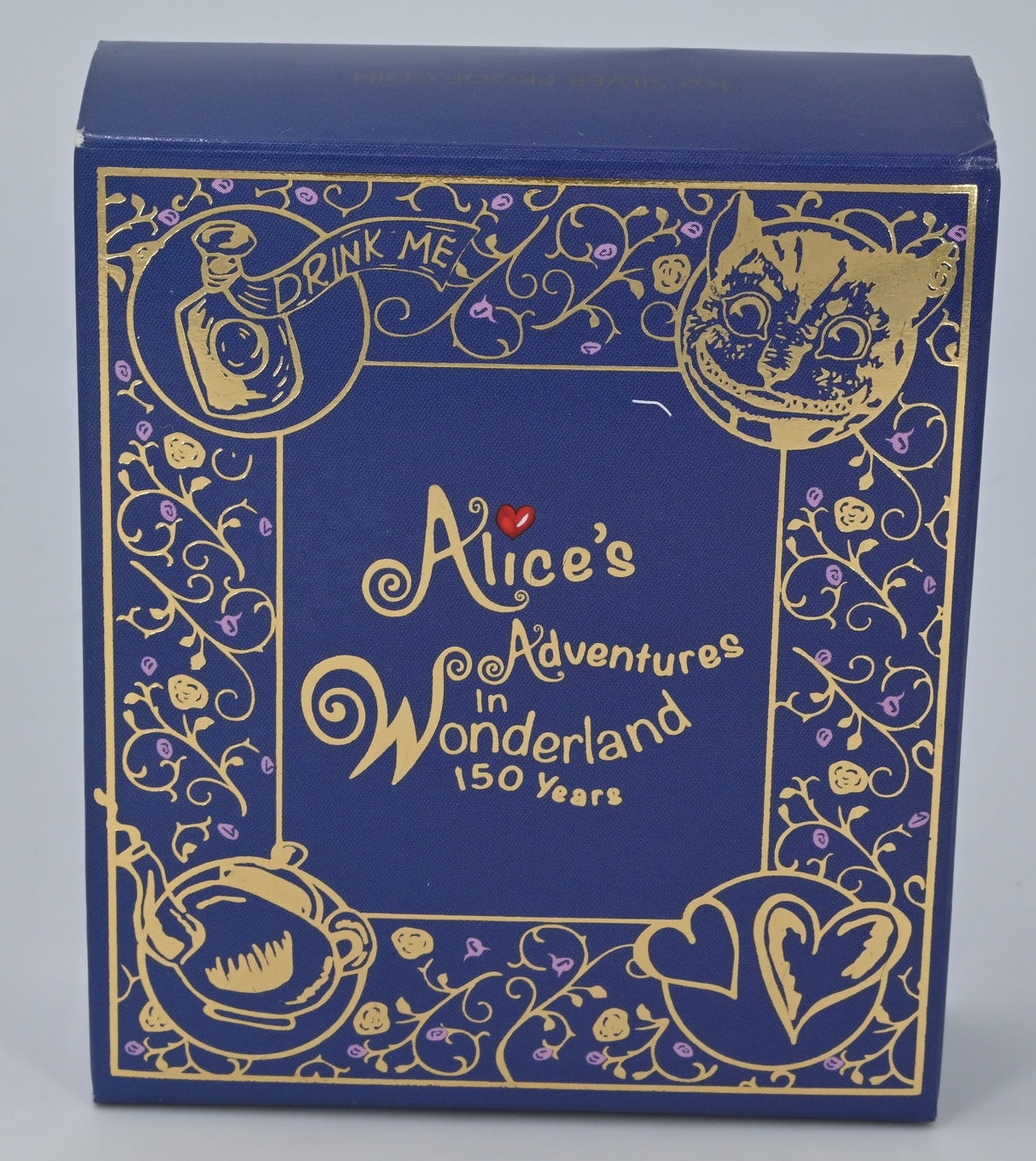 2015 $1 1oz Silver Proof Coin. Alice’s Adventures in Wonderland. 150 Years.