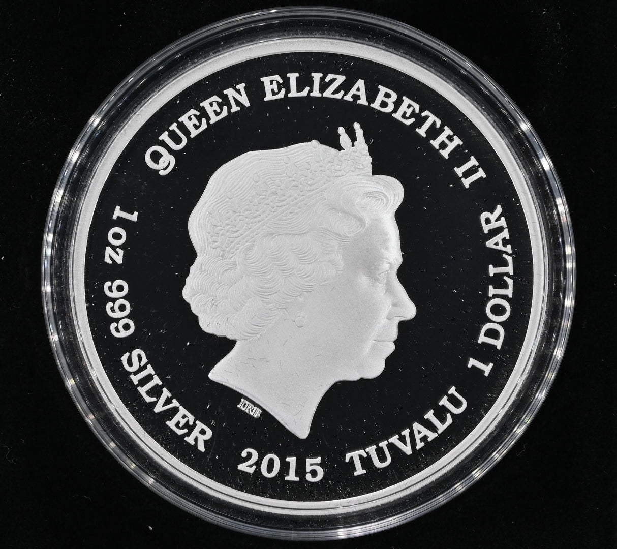 2015 $1 1oz Silver Proof Coin. Alice’s Adventures in Wonderland. 150 Years.