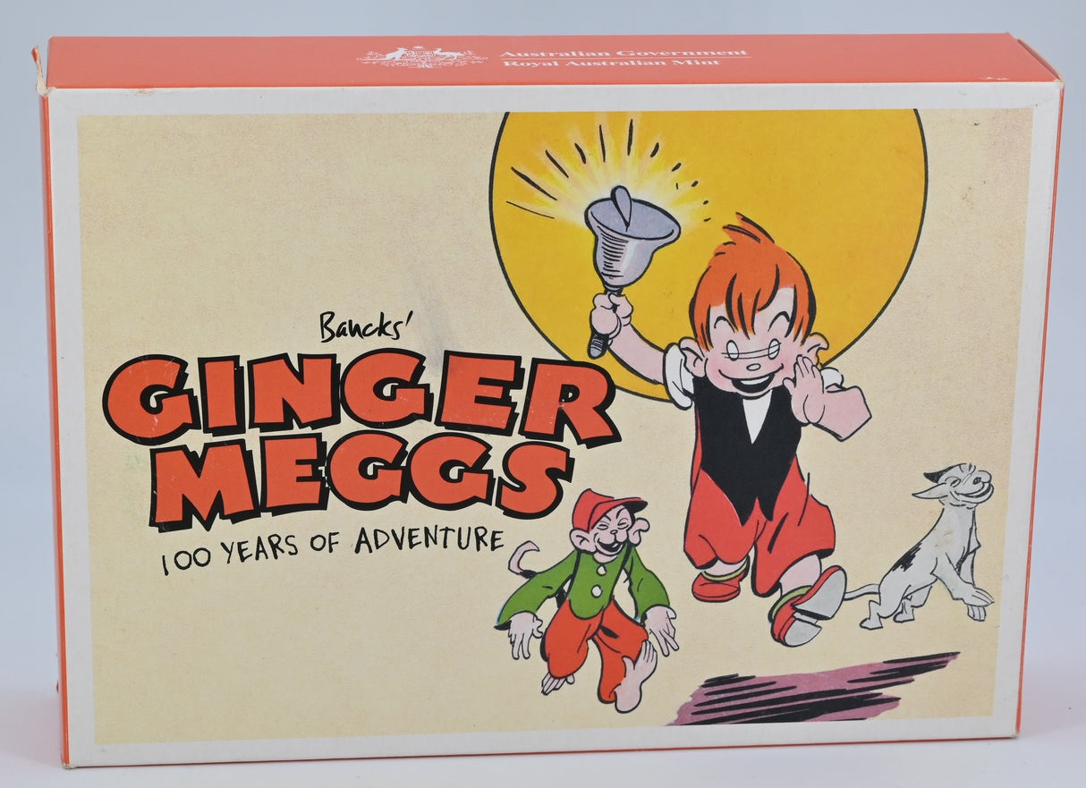 2021 Silver Proof Coin Set. Ginger Meggs – 100 Years of Adventure Set