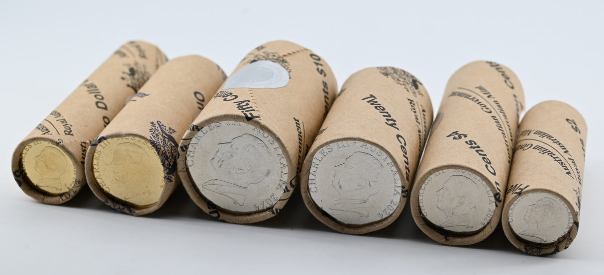 2024 Premium RAM Rolls – King Charles III. 5c to $2.