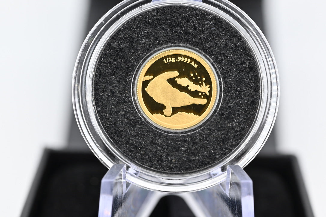 2014 $2 Gold Proof Coin – Platypus. 0.5 grams.