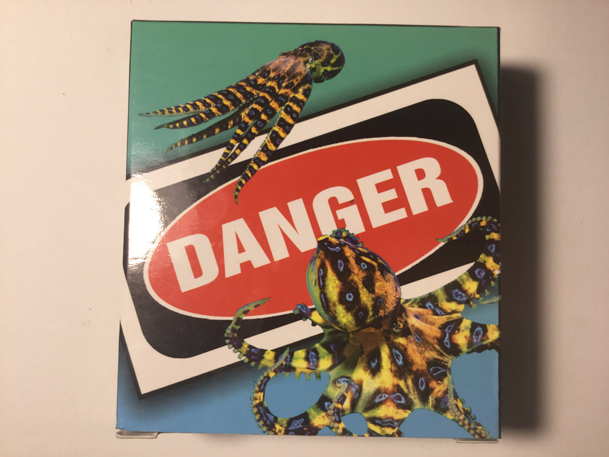 2008 $1oz Silver Proof Coin. Deadly and Dangerous Series. Australia’s Blue-Ringed Octopus