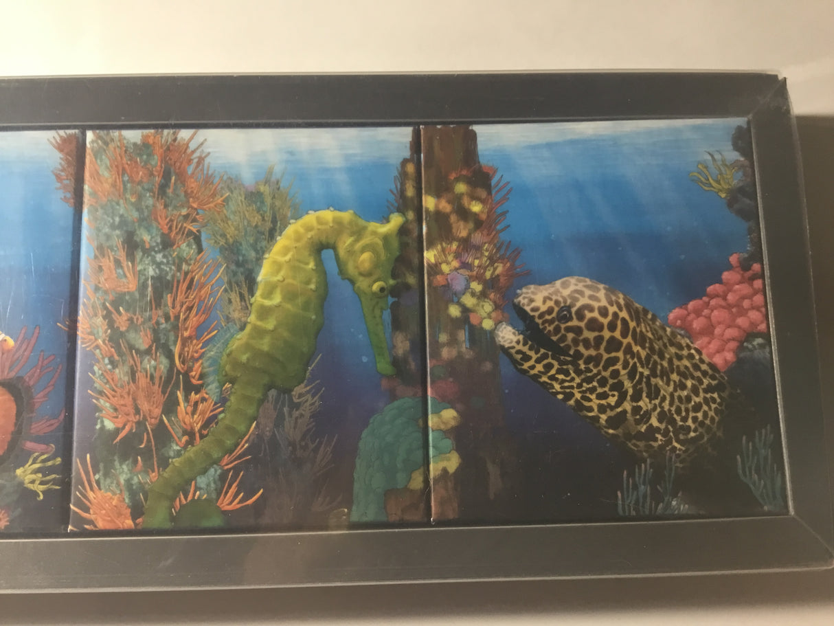 2009/2010 The Reef. Australian Sea Life. 5 Coin Silver Set. Lionfish, Leafy Sea Dragon, Clownfish, Seahorse, Moray Eel.