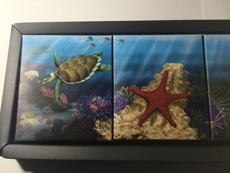 2011/2012 The Reef. Australian Sea Life II. 5 Coin Silver Set. Hawksbill Turtle, Starfish, Octopus, Manta Ray, Surgeonfish.