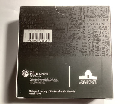 2015 $1 The Anzac Spirit 100th Anniversary Silver Proof Coin. Making of a Nation.