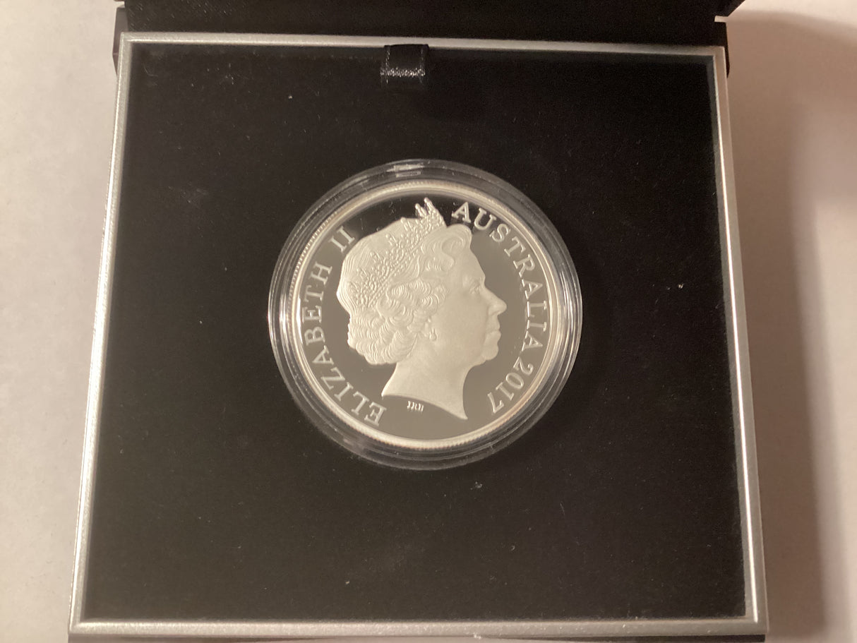 2017 $1 Kangaroo Series Fine Silver Proof Coin. Season Change.