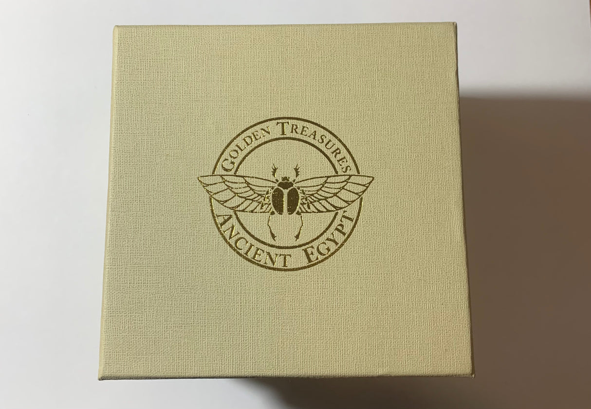 2019 $2 2oz Silver Antiqued Coin. Golden Treasures. Ancient Egypt.