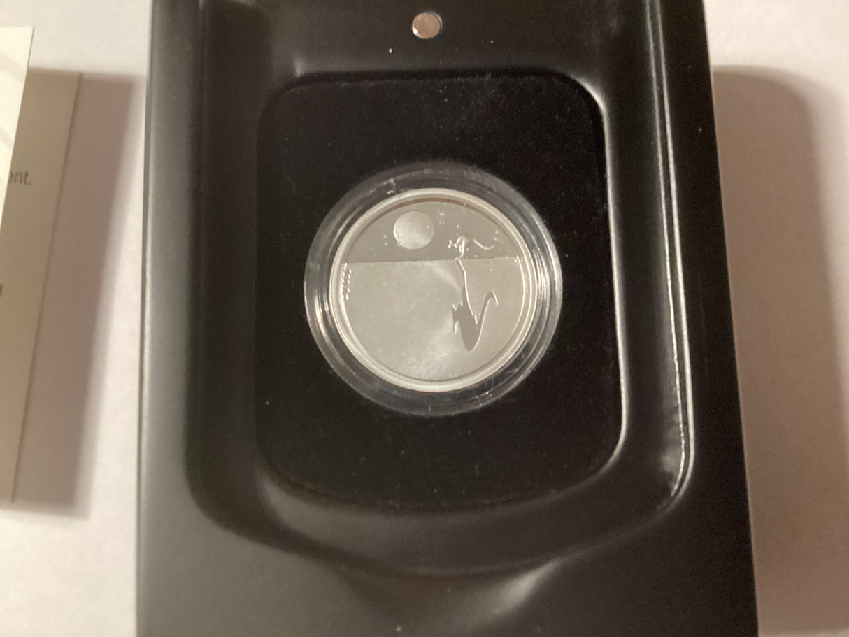 2016 $1 Kangaroo at Sunset Fine Silver Proof Coin.